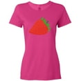 thumbnail image 3 of Inktastic Strawberry Fruit Women's T-Shirt, 3 of 5