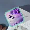 thumbnail image 4 of BCIIG Mini Jewelry Box Travel Organizer for Necklaces Rings Earrings Green, 4 of 5