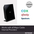 thumbnail image 3 of Combo reacondicionado Netgear C6250-100NAS AC1600 (16x4) por cable y enrutador WiFi (C6250) con cert, 3 of 6
