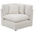 thumbnail image 4 of Hobson 5-piece Upholstered Modular Sectional Sofa Ivory, 4 of 12