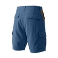 thumbnail image 4 of Mens Mermories Day 250th Anniversary Cargo Shorts, Vintage USA Flag Pattern Casual Summer Shorts Cargo Work Pants, 4 of 4