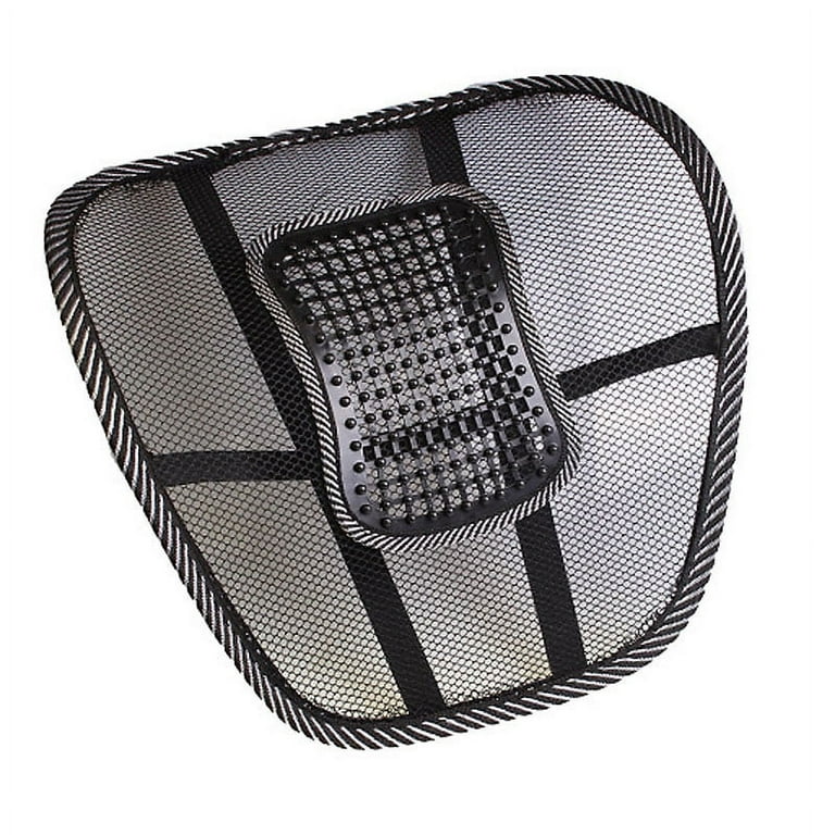 1 Pcs Car Seat Cushion Black Cushions Cover Black Massage Therapy Lumbar  Support