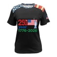thumbnail image 6 of vigerkar 4th of July Shirts Women American Flag Patriotic Shirts USA Star Stripes Graphic T Shirt Short Sleeve Summer Tees (Blue, XXL), 6 of 6
