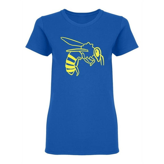 Bee Wing Wasp Shaped T-Shirt Women -Image by Shutterstock, Female Large