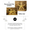 thumbnail image 7 of Dademeo 9.06 Inch Christmas Tree Topper Lighted Star, Clear Five-Pointed Star Tree Topper for Xmas New Year Holiday Christmas Tree Decoration, 7 of 7