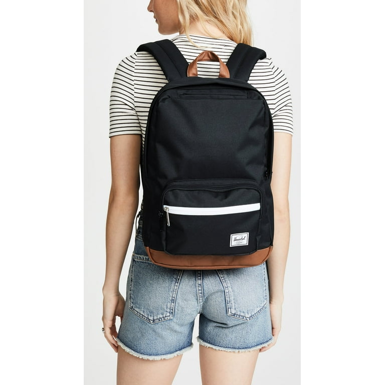 Herschel Pop Quiz Backpack - Black/Tan Herschel Pop Quiz Backpack - Black/Tan