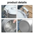 thumbnail image 2 of Camping Hiking Rice Cooker Outdoor Portable Picnic Cookware Stainless Steel Pot Multifunctional Travel Cooking Accessory, 2 of 8