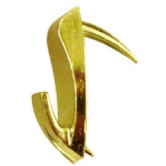 122394 3 Pack, Large, Brass Wall Biter Picture Hanger