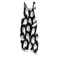 thumbnail image 3 of NordicNest Halloween Jumpsuits for Women One Piece Sleeveless Print Adjustable Strap Rompers Pants with Pockets Fashion Fall Clothes Party Outfits, 3 of 6