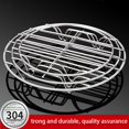 thumbnail image 4 of Upgrade Your Cooking Game with Our Household 304 Stainless Steel Steaming and Grill Rack - Perfect Size, Heat-Resistant, and Easy to Use!, 4 of 4
