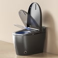 thumbnail image 4 of taoruifang Gray One Piece Smart Toilet, Built-in Bidet with Warm Water & Dryer, Auto Open Close Seat, Intelligent Toilet with Remote Control, 4 of 20