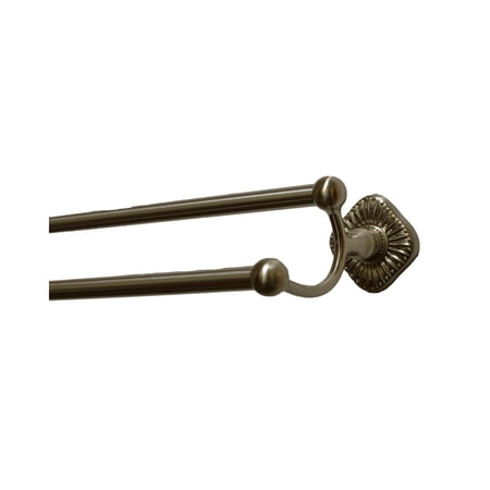Residential Essentials 2648SN 24 in. Prescott Double Towel Bar - Satin Nickel