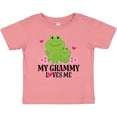 thumbnail image 3 of Inktastic My Grammy Loves Me Granddaughter Girls Baby T-Shirt, 3 of 5