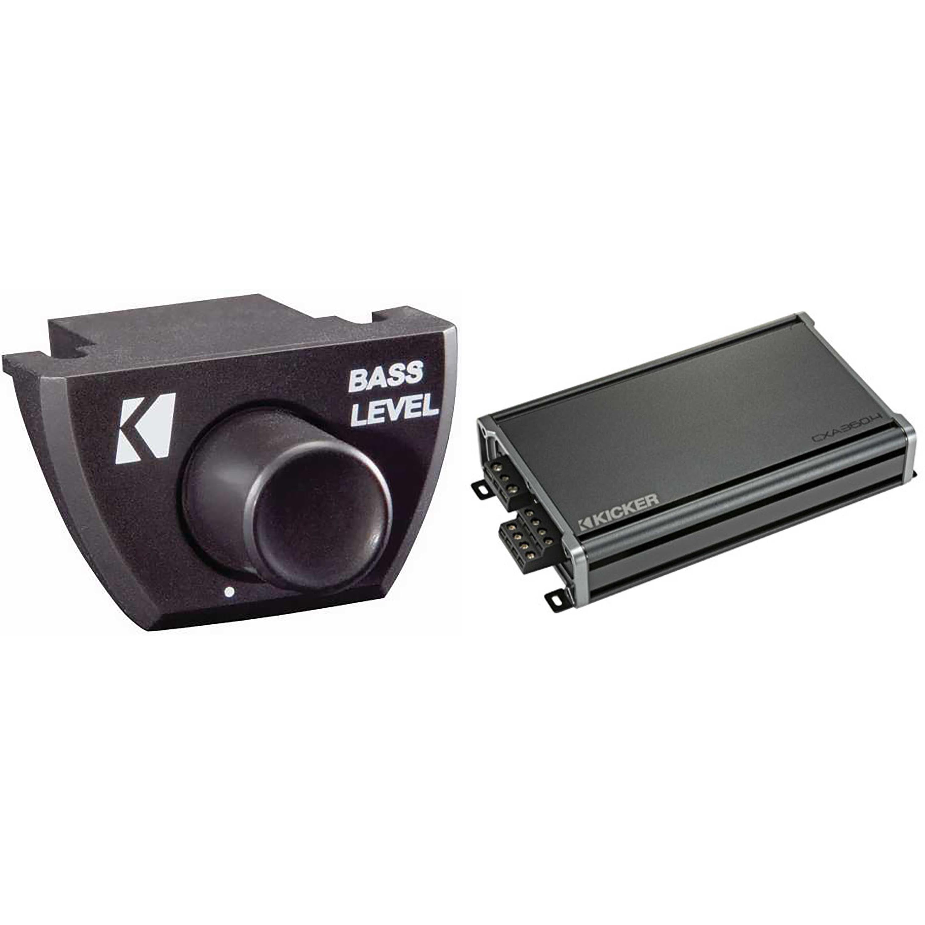 Kicker ZX ZXS1000.1 Car Amplifier, 1000 W RMS, 1 Channel, Class D