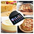 thumbnail image 3 of Ensemble Complet de 6 Grattoirs à Fromage en Acier Inoxydable, Outil de Pâtisserie Complet, Fourchette à Manche Creux en Acier, Étaleur à Pizza pour Beurre, Outil de Pâtisserie, Coloré, 3 of 8
