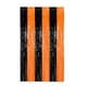thumbnail image 2 of Fiudx Cortina de Lluvia de Halloween, Diseño de Rayas Naranjas, Fácil Instalación Adhesiva, Decoración de Puerta Transparente, Decoración de Fiesta de Terror, Decoración de Pared para El Hogar, Paque, 2 of 6