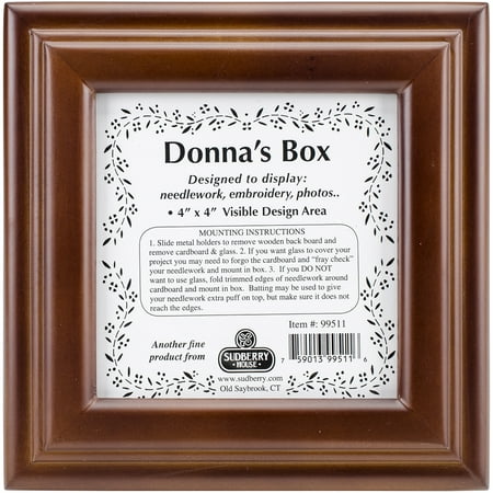 Mahogany Donna's Square Box 6