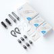 thumbnail image 5 of New Bee [2 unidades] Auricular Bluetooth inalámbrico manos libres V5.0 24 horas de conducción con micrófono 60 días de tiempo de espera para iPhone Android Samsung portátil conductor de camión, 5 of 8