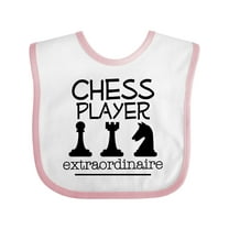 Inktastic Chess Player Game Gifts Boys or Girls Baby Bib
