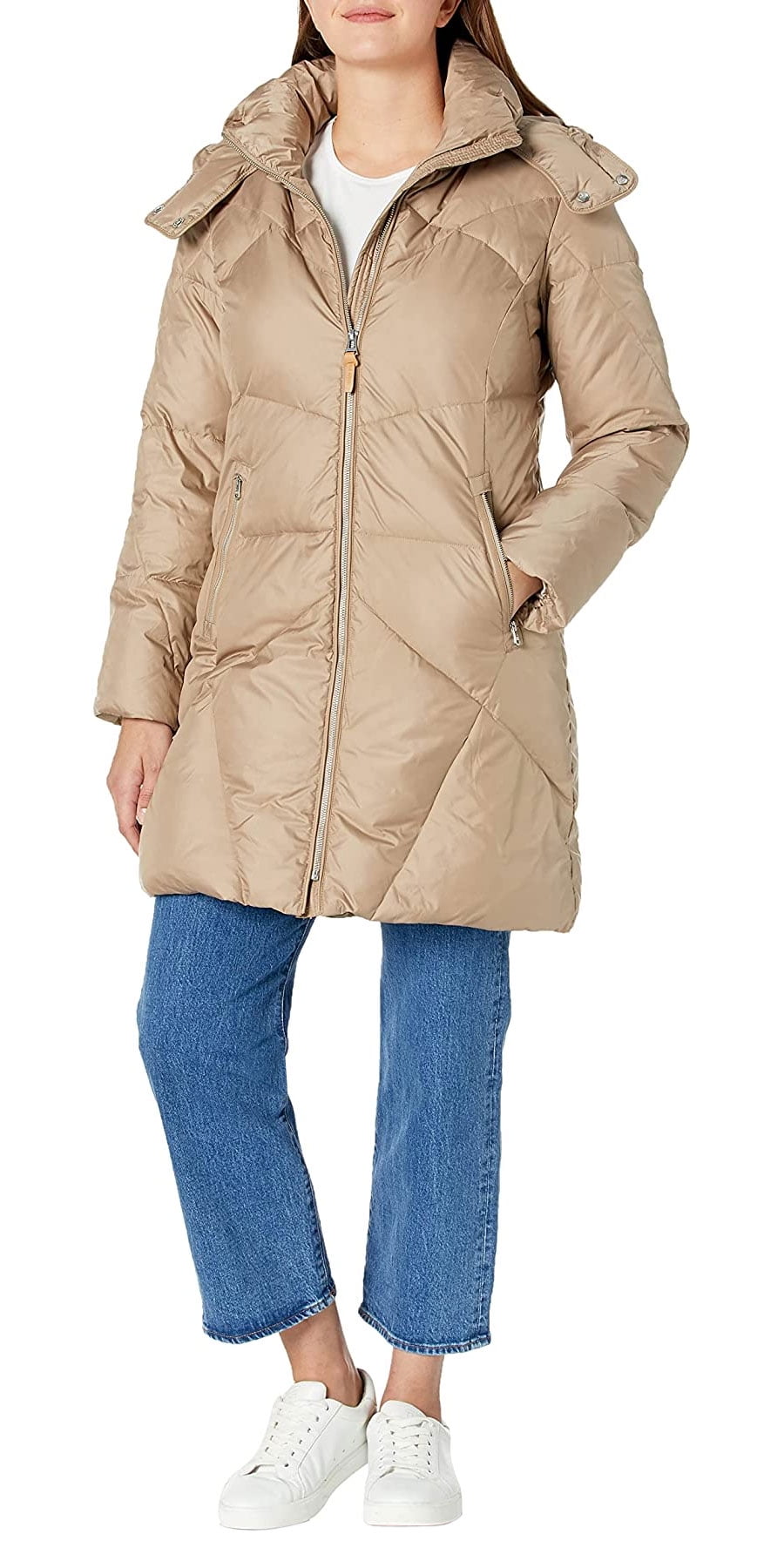 cole haan padded stitch puffer jacket