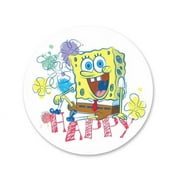 Spongebob Happy Spongebob Edible Icing Image Cake Decoration Topper -1/4 Sheet