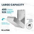 thumbnail image 2 of Alpine Paper Towel Dispenser Wall Mount Commercial - Stainless Steel Paper Towel Holder  for C-fold, Trifold & Multifold Paper Towels, Perfect for Bathroom & Kitchen, 2 of 8