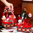 thumbnail image 5 of JoyMoreHome Christmas Baskets for Gifts Hand-Woven Storage Baskets with Handle, Xmas Tote Basket for Holiday Decorative Present Storage, 5 of 6
