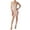 Beige, variant on Women's Cotton Short Spaghetti Strap Mini Bodycon Tight Full Slip
