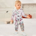 thumbnail image 3 of The Aristocats Baby Onesie Romper Footless Infant Long Sleeve Jumpsuit for Boys Girls, 3 of 8