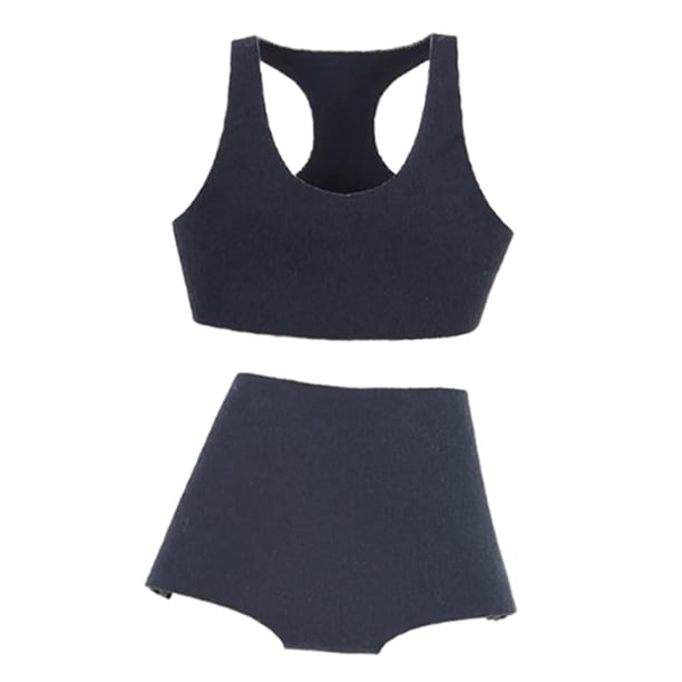 Ropa deportiva femenina a escala 1/6, disfraz, moda, ideal como regalo deportivo. Azul oscuro