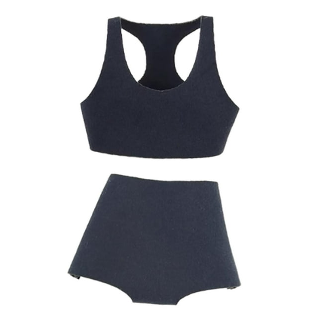 Ropa femenina a escala 1/6, disfraz, ropa deportiva, disfraz moderno, regalo ideal, chaleco deportivo y pantalones cortos, figuras de acción, Azul oscuro