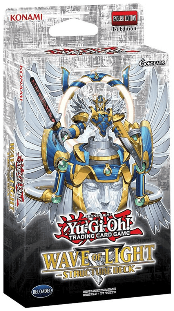 Yugioh Wave Of Light Structure Deck 18 43 Cards Per Deck Walmart Com