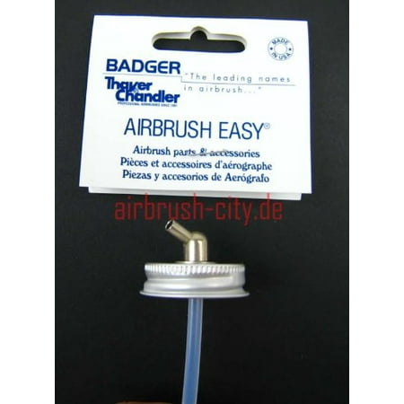 Badger Air-Brush Co. 33mm Metal Jar Adaptor:350, (Edwin Jagger Best Badger Brush Review)