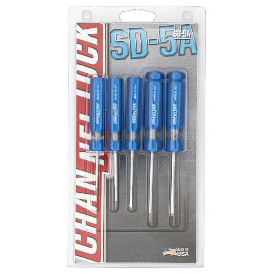 Channellock Precision Driver Slotted SD-6A Screwdriver Set with