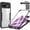 Black, variant on ELEHOLD for Google Pixel 10A Full Body Protection Case with Built-in Screen Protector,Slim Thin Clear Shockproof Anti-Scratch Cover, Purple
