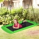 thumbnail image 5 of Columpio Costway con cuerdas Regulables para niños estructura de acero Impermeable Verde 150 x 80 cm, 5 of 10