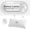 thumbnail image 7 of Bathtub Pillow for Tub with 2 Non-Slip Suction Cups,Ergonomic Bathtub Cushion for Hot Tub/Jacuzzi/Spas,Breathable Relax Comfort, 7 of 7
