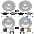 thumbnail image 2 of PowerStop Front and Rear Geomet Coated Brake Rotor and Pad Kit Fits: MERCEDES-BENZ Select Models CRK6379, 2 of 4