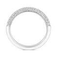 thumbnail image 3 of Platinum 950 2.5mm Slight Court Comfort Women Diamond Wedding Band/Ring Brilliant Cut 0.56 Carat G - VS, 3 of 3