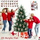 thumbnail image 4 of Artesanías Decorativas Colgante acrílico con forma de árbol y calendario de cuenta regresiva navideño con muñeco de nieve (1 unidad) JASKFLY, 4 of 9