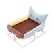 thumbnail image 3 of Cama elevada para gatos jinwen tipo hamaca Nidos suaves antideslizantes marrón, 3 of 8