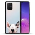 thumbnail image 2 of FINCIBO Slim TPU Bumper + Clear Hard Back Cover for Samsung Galaxy S10 Lite 6.7" 2020, Animal Bull Terrier Dog, 2 of 6