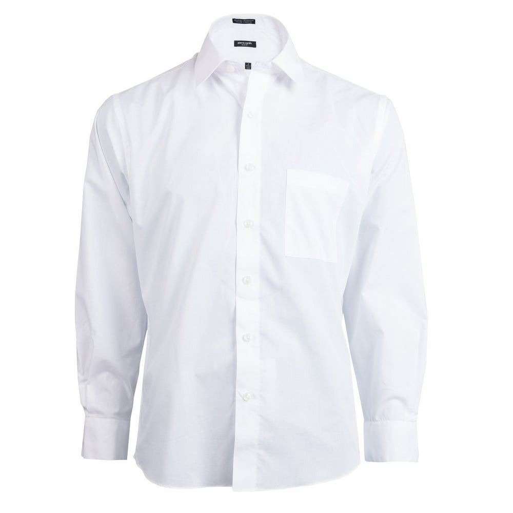 Pierre Cardin - Pierre Cardin Mens Slim Fit Shirt (White, 17-17.5 (34/ ...