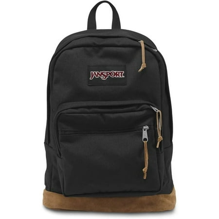 JanSport Right Pack Black Laptop School Backpack Js0A4Qva008