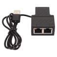 thumbnail image 4 of Divisor LAN divisor Ethernet RJ45 Pin chapado en oro de PVC fuerte de 100Mbps para ordenador enrutador ANGGREK Otros, 4 of 7