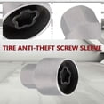 thumbnail image 2 of BMW 1 3 4 5 6 7 Series Wheel Lock Lug Nuts Anti-Theft Tire Bolt Screw Set #41 1hC, 2 of 5