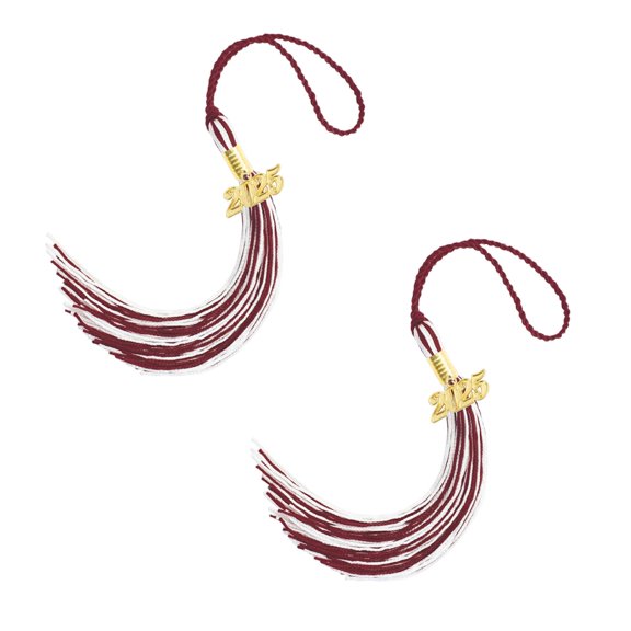 3/2/1pcs 2025 Graduation Tassel Academic Graduation Cap Tassels Multi-Color 2025 Tassel With 2025 Year Date For Graduation Students Grad Cap Decorations Graduate Gifts