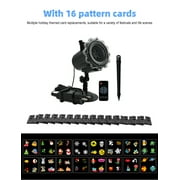 Christmas Projector Lights Outdoor, Year Round 10 Festival Theme 12 Slides Halloween Lights, Waterproof Holiday Projector Lights with Remote Control,Timer for Halloween Decorations