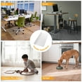 thumbnail image 5 of Yescom 60x46" Rectangle PVC Floor Mat Protector 1.5mm Thickness for  Home Office Rolling Chair Desk, 5 of 7
