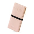 thumbnail image 5 of Bolsa de pasaporte con almacenamiento de certificados multifuncional, nicho para múltiples tarjetas, cremallera, cepillo antirrobo, monedero, 5 of 5